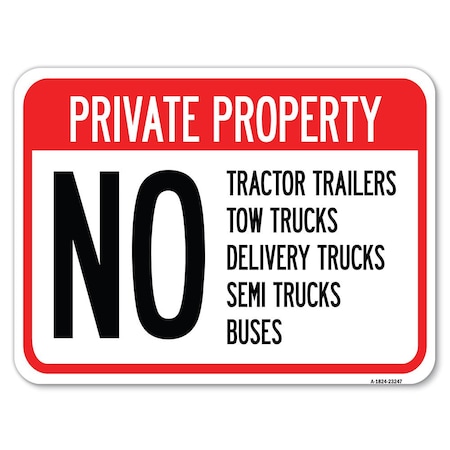 Signmission Safety Sign, 18 in Height, Aluminum, 23247 A-1824-23247